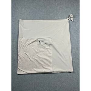 Lululemon Infinity Scarf Nursing Cover 40" x 40" Zip Pocket